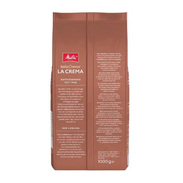 Café en grains BellaCrema La Crema (3/5), 1kg - MELITTA - Image 2