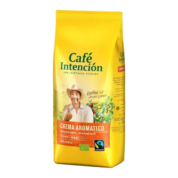 Café en grains CREMA AROMATICO (3/5), 1kg - CAFÉ INTENCIÓN - Image 2