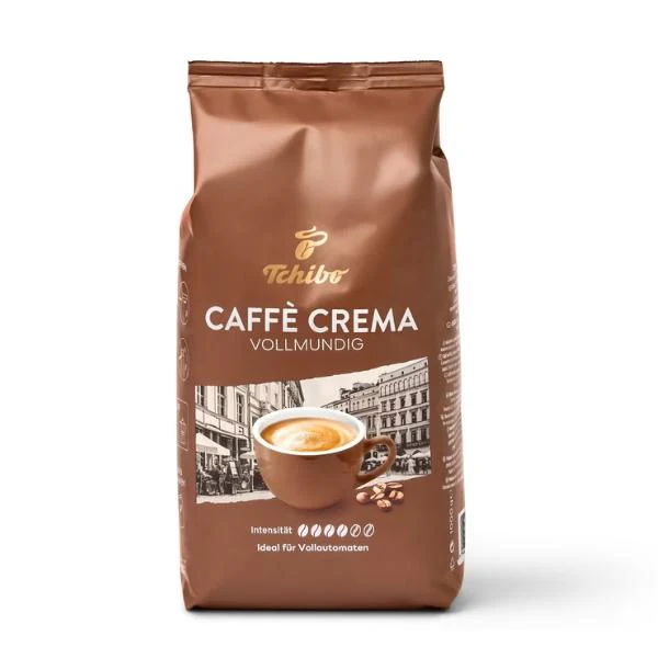 Café en grains crema VOLLMUNDIG (4/6), 1kg - TCHIBO