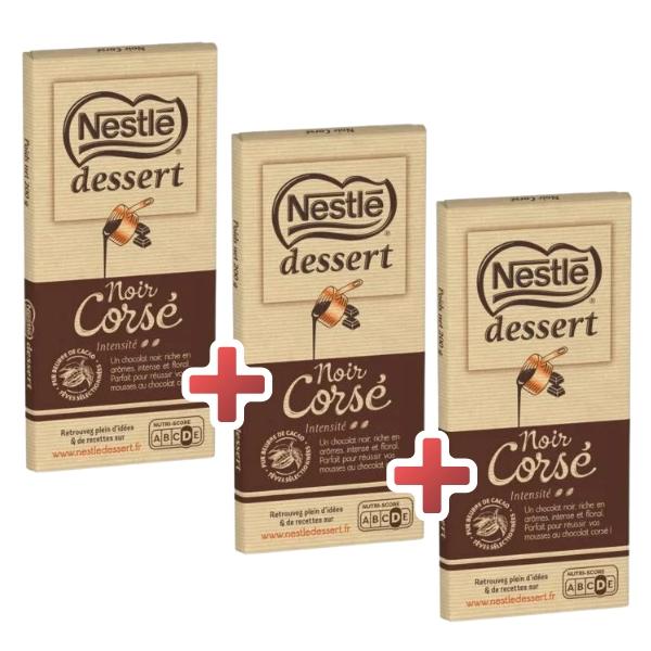Chocolat dessert noir Corsé à 65% - Nestlé - Image 2