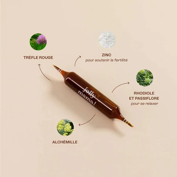 Complément alimentaire fertilité Cocooning+, 20amp - JOLLY MAMA - Image 2