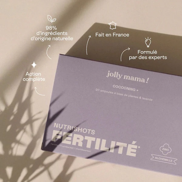 Complément alimentaire fertilité Cocooning+, 20amp - JOLLY MAMA - Image 5
