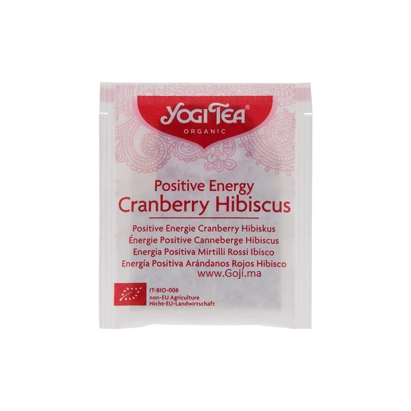 Infusion Énergie Positive Canneberge Hibiscus - YOGI TEA - Image 3