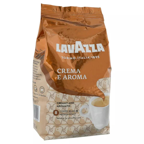 Café en grains CREMA E AROMA (8/10) , 1kg- Lavazza - Image 2