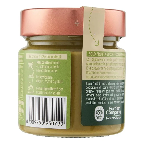 Crème de pistaches et d'amandes 100% BIO, 175g - EURO COMPANY - Image 3