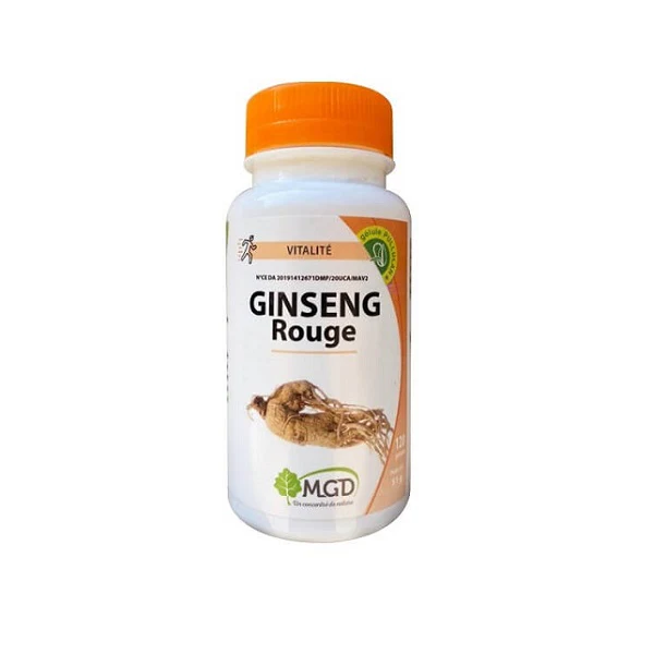 Ginseng rouge, 120 Gélules - MGD NATURE
