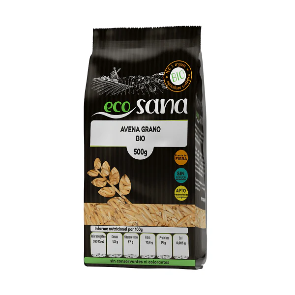 Graines d'avoine BIO - بذور الشوفان (حبوب)- ECOSANA