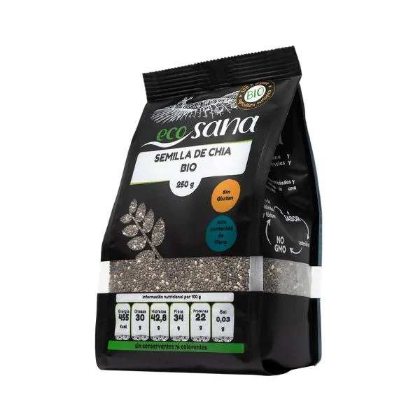 Graines de Chia Bio - ECOSANA - Image 2