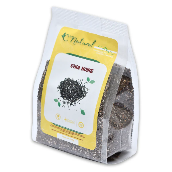 Graines de chia noir, شيا سوداء - C'Naturel - Image 2