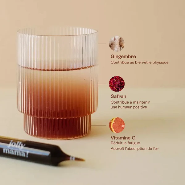 Happy postpartum, 20 AMPOULES NUTISHOTS - JOLLY MAMA - Image 3