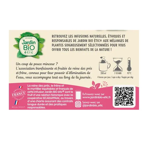 Infusion aide minceur - JARDIN BIO - Image 4