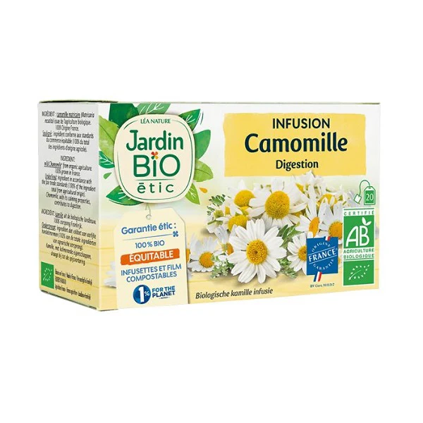 Infusion Camomille bio -  JARDIN BIO