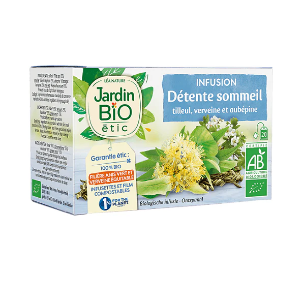 Infusion détente et sommeil - JARDIN BIO