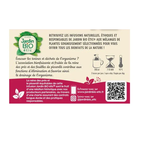 Infusion Draineur - JARDIN BIO - Image 3