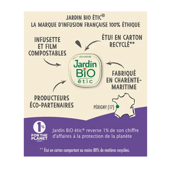 Infusion Transit intestinal Saveur Pomme - JARDIN BIO - Image 4