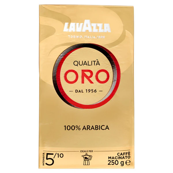 Oro Café Moulu 100% arabica 5/10- 250g - LavAzza