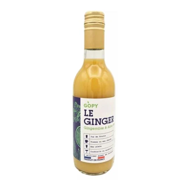 Le Ginger Aloe Vera Réduit en Sucre BIO - GOPY - Image 2