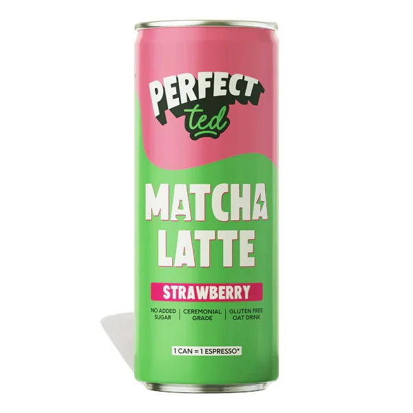 Matcha Latte Fraise, 250ml - PERFECT TED