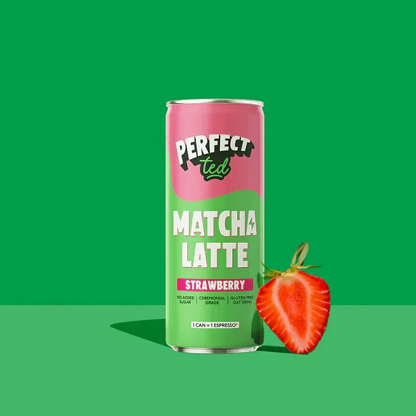 Matcha Latte Fraise, 250ml - PERFECT TED - Image 2