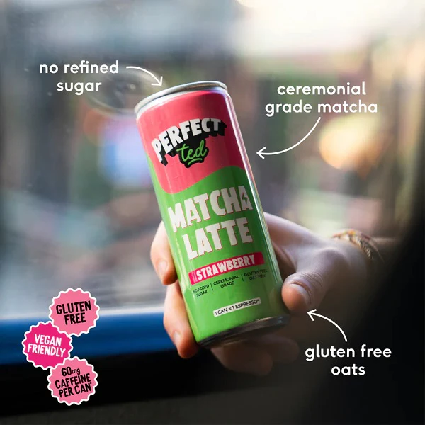 Matcha Latte Fraise, 250ml - PERFECT TED - Image 3