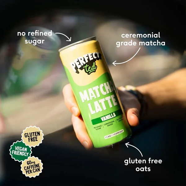 Matcha Latte Vanille, 250ml - PERFECT TED - Image 2
