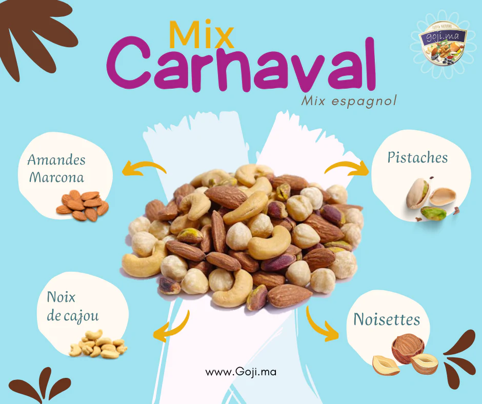 Mix Carnaval, Grillés au sel - C'Naturel - Image 2