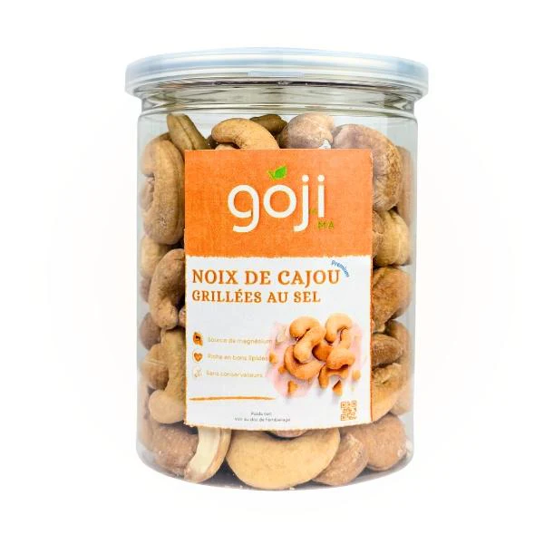 Noix de cajou Premium grillées au sel, 250g - Goji.ma - Image 4
