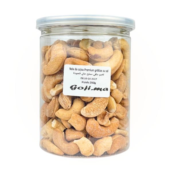 Noix de cajou Premium grillées au sel, 250g - Goji.ma - Image 5