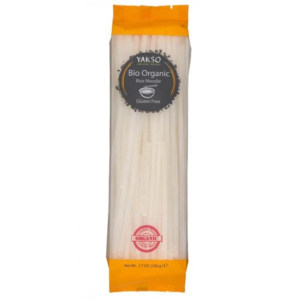 Nouilles de riz blanches BIO, 220g - YAKSO