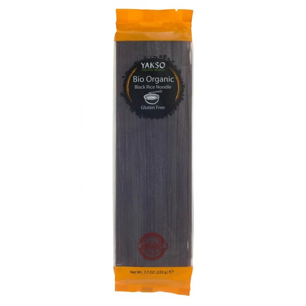 Nouilles de riz noir BIO, 220g - YAKSO