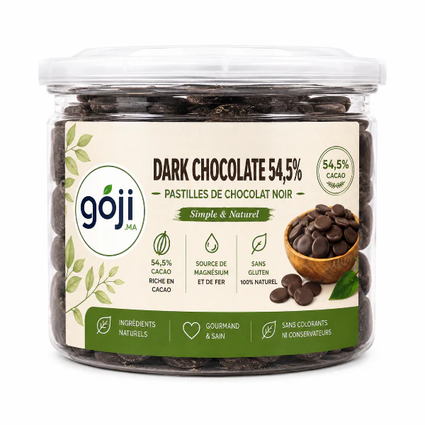 Pastilles de Chocolat noir 54% - RENO - Image 3
