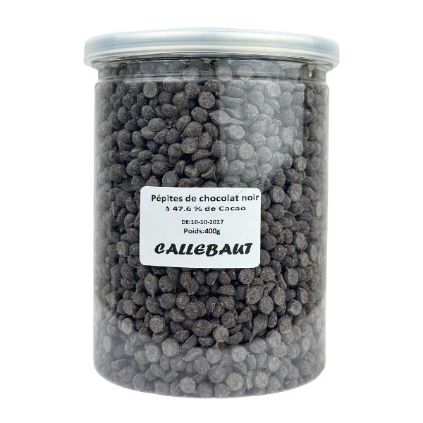 Pépites de chocolat noir 47,6% 400g - Goji.ma - Image 2