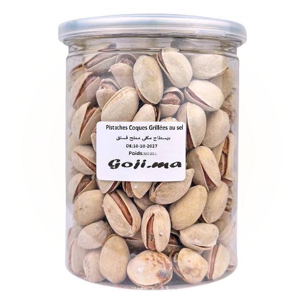 Pistaches grillées au sel, 250g - Goji.ma - Image 4