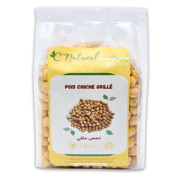 Pois Chiche Grillé, حمص مكلي - C'Naturel