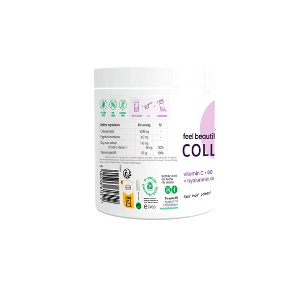 Poudre de collagène mûre, 240g Feel beautiful collagen - PURASANA - Image 2
