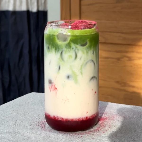 Poudre de matcha à la fraise, 75g - PERFECT TED - Image 2