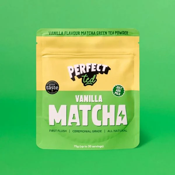 Poudre de matcha à la vanille, 75g - PERFECT TED - Image 4