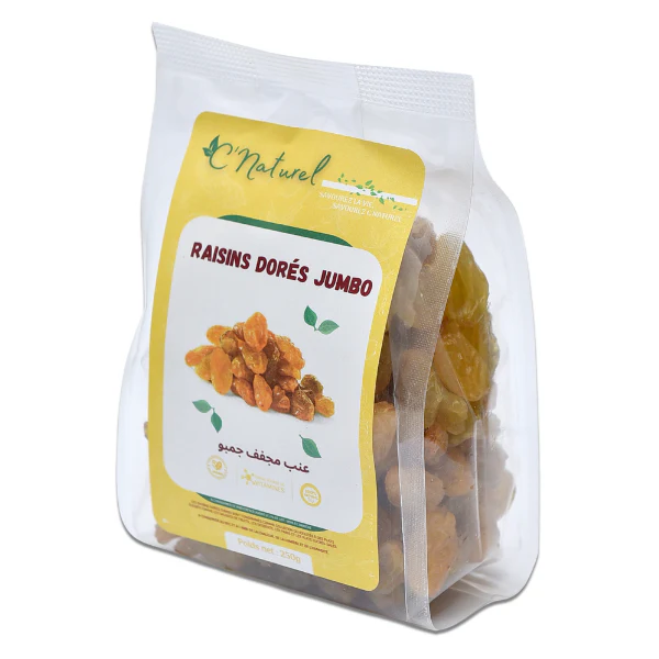 Raisins dorés jumbo, زبيب جمبو - C'Naturel - Image 2