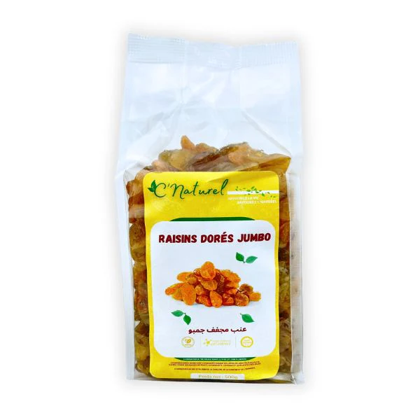 Raisins dorés jumbo, زبيب جمبو - C'Naturel - Image 4
