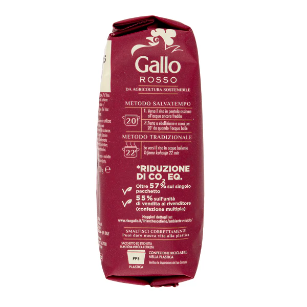 Riz ROUGE Complet, agriculture durable, -55% CO2eq - GALLO - Image 3