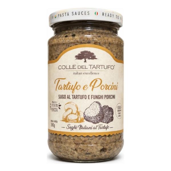 Sauce aux truffes et aux cèpes, 180g - COLLE DEL TARTUFO
