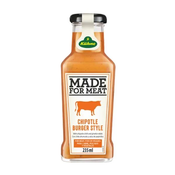 Sauce Burger Chipotle burger style, 235ml - KÜHNE