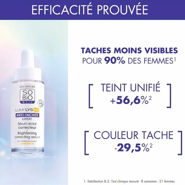 Sérum éclat correcteur anti-tâche, 30ml - So' Bio ETIC - Image 6