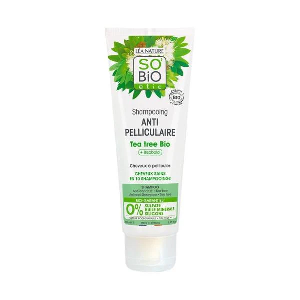 Shampooing cuir chevelu anti-pelliculaire tea tree - So' Bio ETIC