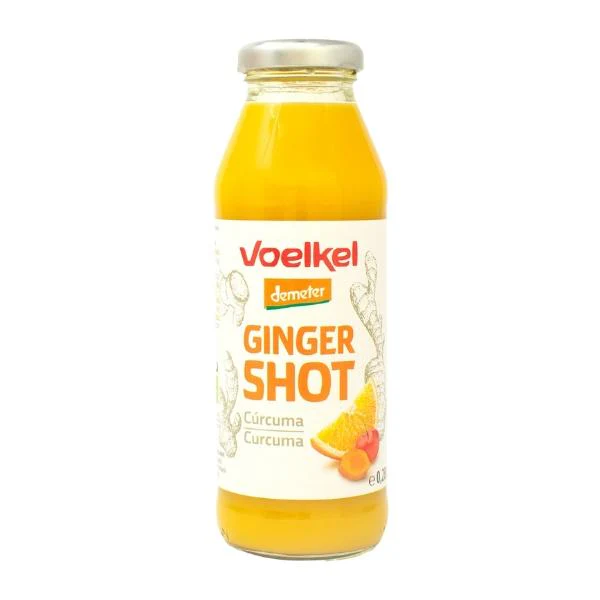Shot de gingembre et de curcuma, 280ml - Voelkel