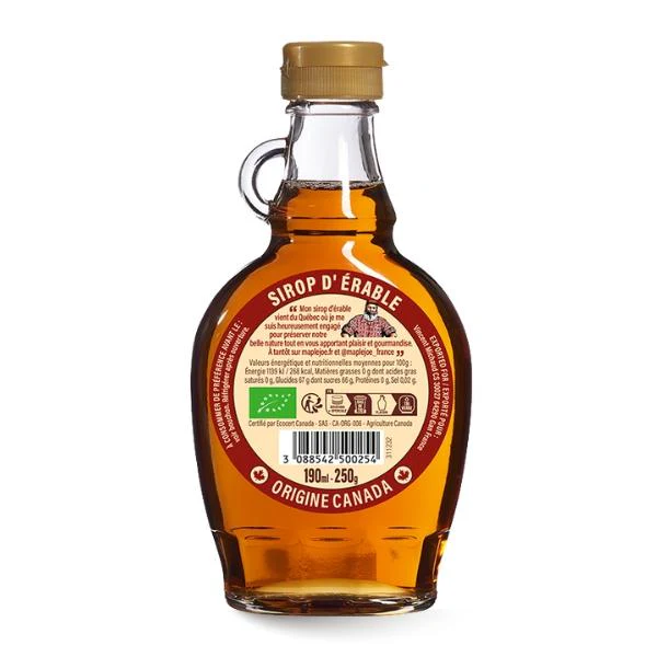 Sirop d'Érable Canada Grade A BIO - Maple Joe® - Image 2