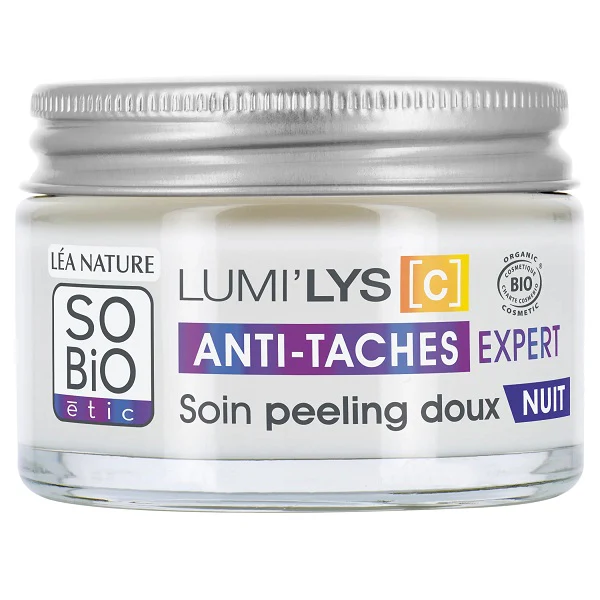 Soin de NUIT unifiant anti-tâches, 50ml - So' Bio ETIC - Image 7