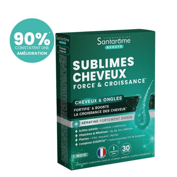 Sublimes Cheveux Force & Croissance, 30 comprimés - SANTAROME BIO - Image 2