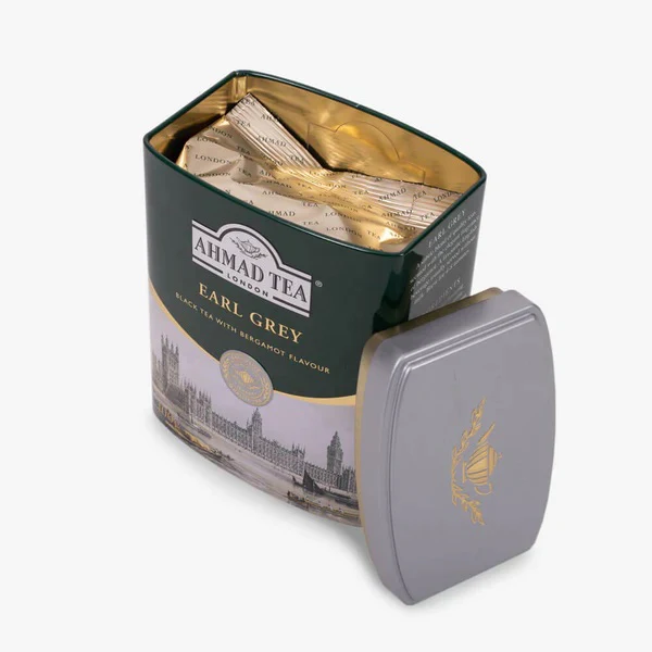 Thé noir au goût de bergamote Earl Grey, 100g - Ahmad Tea - Image 2