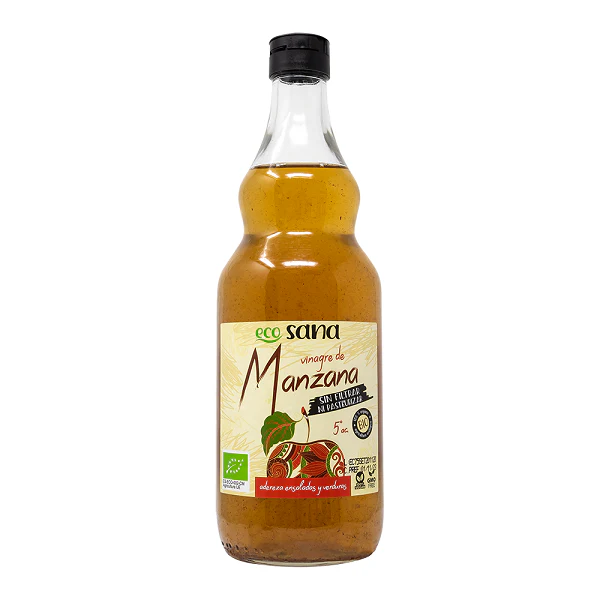 Vinaigre de Cidre BIO Non Filtré, 75cl - ECOSANA